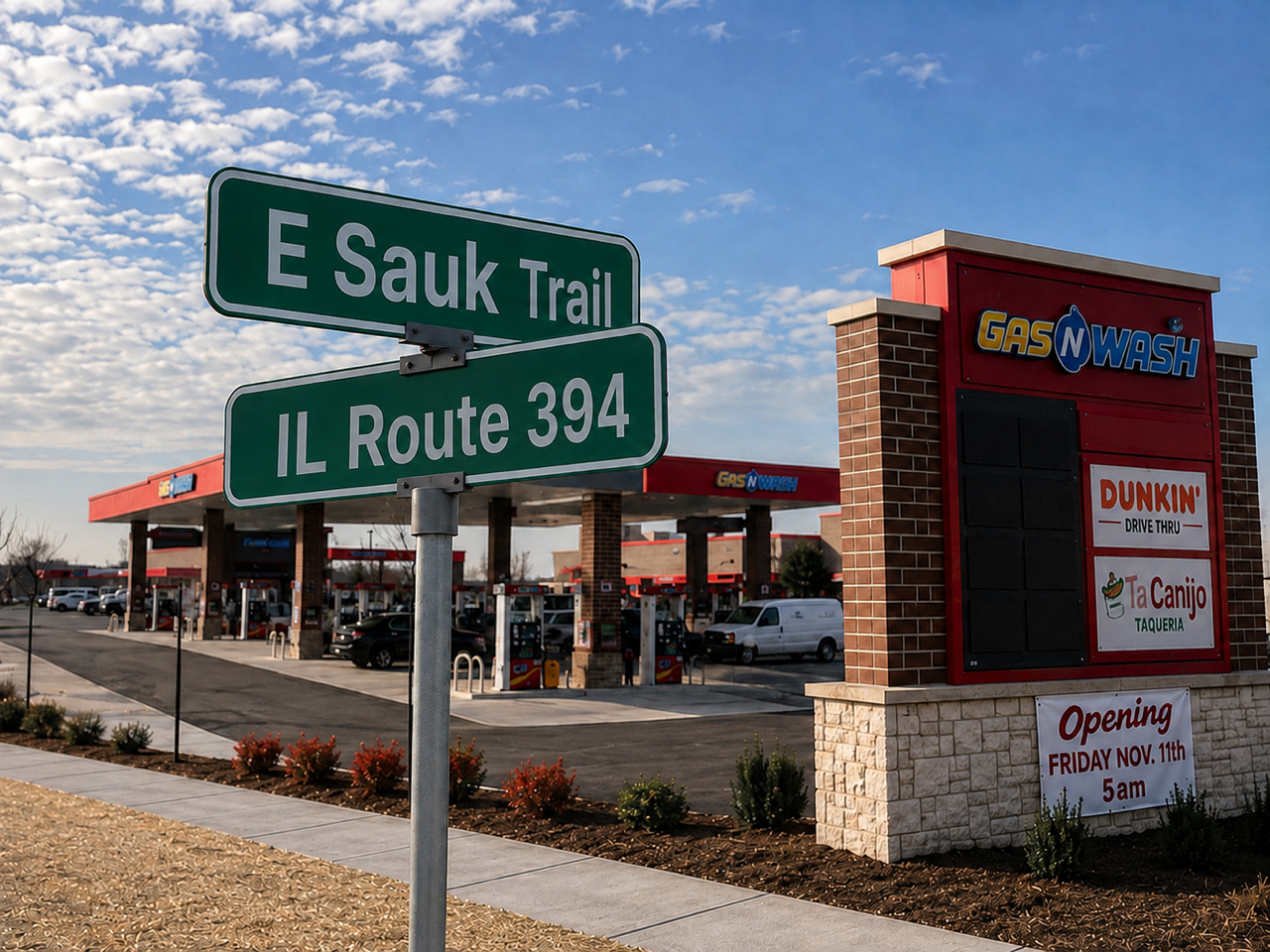 Sauk Village taco truck